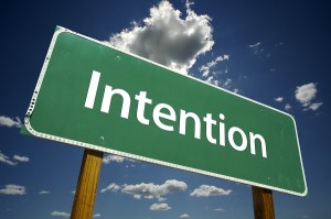 intentions