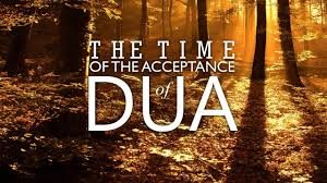 acceptance of duaas